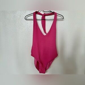 Veronica Beard Pink Swimsuit